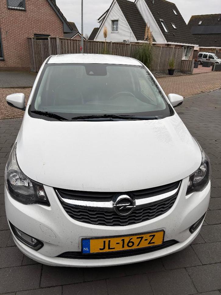 Opel Karl 1.0 Ecoflex Innovation 55KW 2016 Wit, Auto's, Opel, Particulier, Karl, Airbags, Airconditioning, Bluetooth, Bochtverlichting