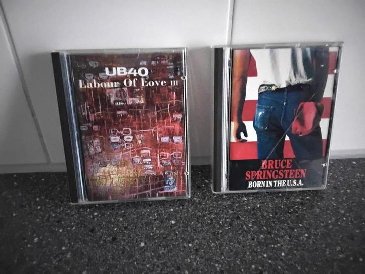 UB40 & Bruce Springsteen minidisc, s, Cd's en Dvd's, Cd's | Pop, Zo goed als nieuw, 1980 tot 2000, Ophalen of Verzenden