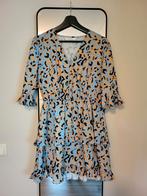 Jurk met panter print, Kleding | Dames, Jurken, Maat 38/40 (M), My Jewellery, Bruin, Ophalen of Verzenden