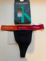 Calvin Klein Pride Thong Nieuw, Kleding | Heren, Ondergoed, Verzenden, Zwart, Calvin Klein, Slip