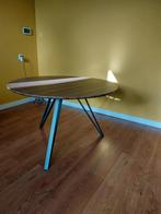 Mooie ronde eettafel, Ophalen, Rond, Zo goed als nieuw, Metaal