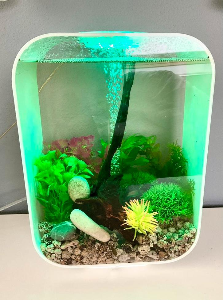 BiOrb Life 15 MCR wit in nieuwstaat, Dieren en Toebehoren, Vissen | Aquaria en Toebehoren, Zo goed als nieuw, Ophalen of Verzenden