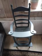 Antieke oude vintage kinderstoel, Ophalen, Gebruikt, Overige typen, Aanschuifbaar