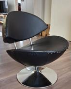 Zwarte draaistoel design stoel, Ophalen