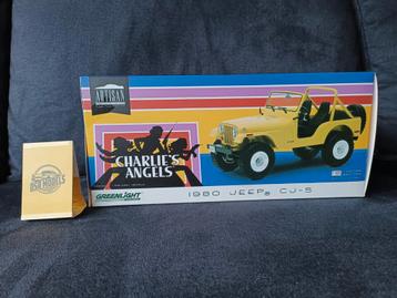 1:18 Jeep Cj-5 Charlie's Angels beschikbaar voor biedingen