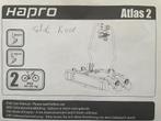 Fietsendrager Hapro Atlas 2-7P, Ophalen, 2 fietsen, Gebruikt, Trekhaakdrager