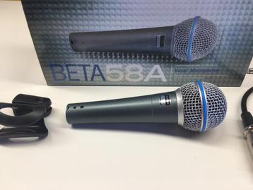BETA58A dynamische microfoon (nieuw) incl. kabel+klem+etui beschikbaar voor biedingen