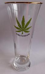 Glazen glas marihuana Amsterdam wiet canabis, Ophalen of Verzenden, Nieuw, Overige typen