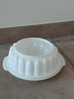 Tupperware puddingvorm, rijstvorm, vliegende schotel Zgan., Ophalen of Verzenden, Zo goed als nieuw, Wit, Overige typen