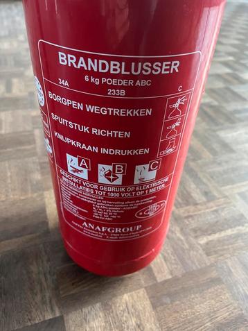 Brandblusser 6kg - Poederblusser beschikbaar voor biedingen