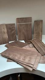 100 vellen noten hout fineer €12,50, Materiaal, Flexfineer.nl, Almelo, Nieuw