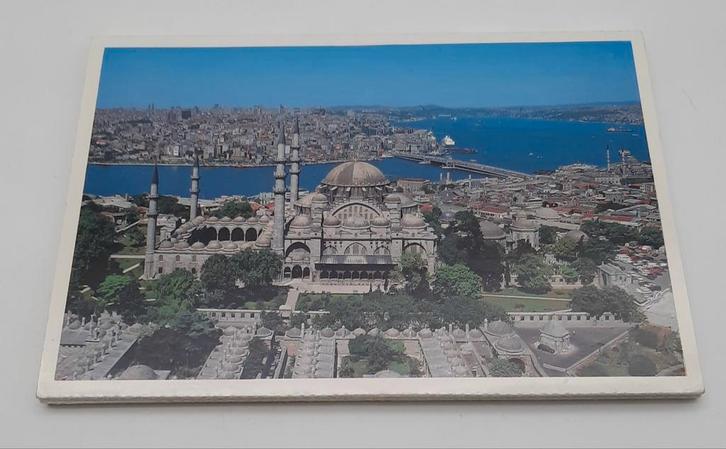 Ansichtkaarten map Turkse Suleymaniye Moskee 12 kaarten, Verzamelen, Ansichtkaarten | Buitenland, Ongelopen, Overig Europa, 1980 tot heden