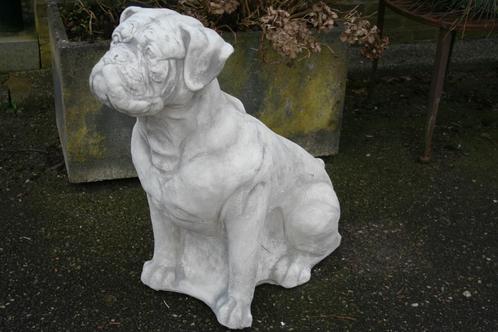 Boxer tuinbeeld, Tuin en Terras, Tuinbeelden, Nieuw, Dierenbeeld, Beton, Ophalen