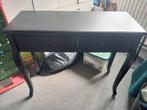 stevige sidetable zwart, Huis en Inrichting, Tafels | Sidetables, Ophalen, Gebruikt, 100 tot 150 cm, 25 tot 50 cm