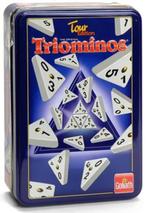 Goliath - Triominos Travel Tour Edition - Reisspel, Ophalen of Verzenden, Goliath, Reisspel