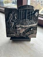 Tinnen schild  roulette tafel, Ophalen of Verzenden