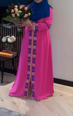 Marokkaanse jurk Roze met Blauw, Ophalen of Verzenden, Zo goed als nieuw, Roze, Overige typen