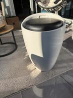 Zit kruk met deksel, Huis en Inrichting, Ophalen of Verzenden, Gebruikt, Kunststof