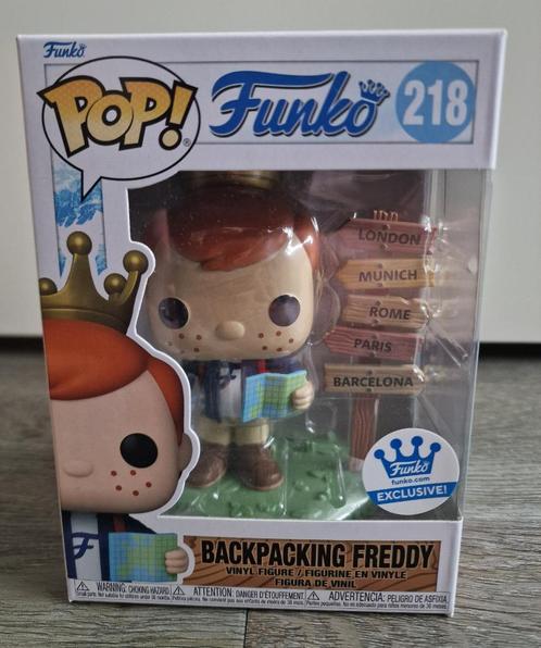 Funko Backpacking Freddy 218 (Funko Exclusive), Verzamelen, Poppetjes en Figuurtjes, Nieuw, Ophalen of Verzenden