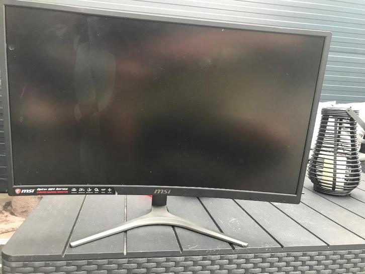 msi curved gaming monitor 75hz, Computers en Software, Monitoren, Zo goed als nieuw, 61 t/m 100 Hz, HDMI, Gaming, Curved, 1 tot 2 ms