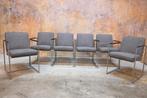 ZGANieuw 6 grijze stoffen Harvink Dash design stoelen, Huis en Inrichting, Stoelen, Ophalen, Harvink, Harvink, Design