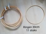 Borduur ringen en decoratie ringen hout, Ophalen of Verzenden, Nieuw, Materiaal