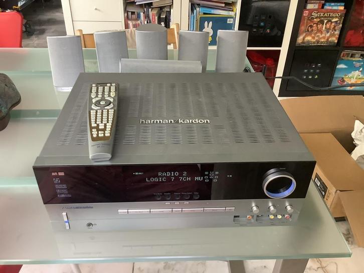 Harman Kardon AVR 235 - 7.1 Kanaals Receiver surroundset, Audio, Tv en Foto, Home Cinema-sets, Gebruikt, Overige spelers, 7.1-systeem