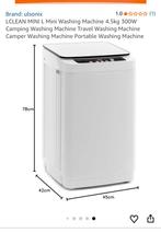 UlsonixMini Wasmachine 4,5kg /Volautomatisch/Perfect Staat, Ophalen, Minder dan 1200 toeren, Minder dan 85 cm, Zo goed als nieuw