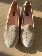 Mooie taupe/beige sleehak, merk Roberto d’Angelo maat 43, Ophalen of Verzenden, Instappers, Beige, Roberto d'Angelo