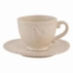 Kop en schotels Kip Van Cleef servies, Overige materialen, Nieuw, Ophalen of Verzenden, Overige stijlen