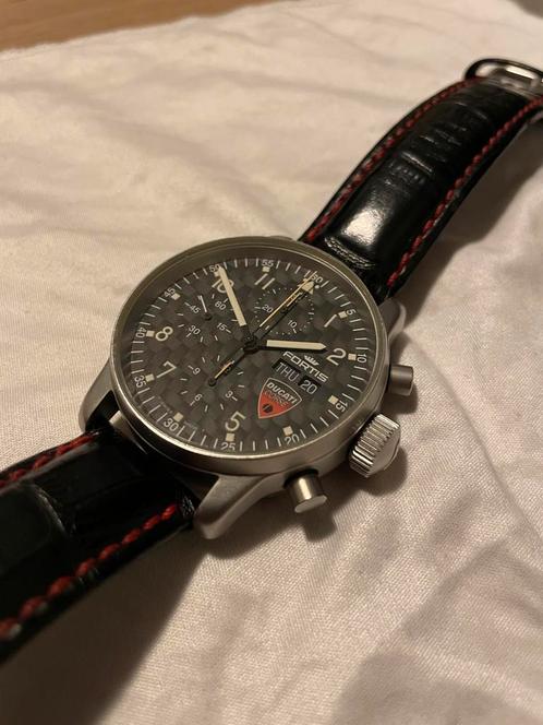 Fortis Ducati chronograph limited - full set, Sieraden, Tassen en Uiterlijk, Horloges | Heren, Ophalen of Verzenden