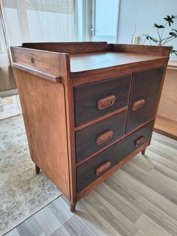 Vintage dressoir of baby commode | 1958 | hout  beschikbaar voor biedingen
