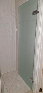 Glazen douche deuren, Doe-het-zelf en Verbouw, Sanitair, Ophalen, Gebruikt, Glas, Douche