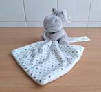 Knuffeldoekje, Knuffel van Ergee, Grijs Nijlpaard met Doekje, Kinderen en Baby's, Ophalen of Verzenden, Nieuw, Overige typen