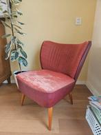Origineel Cocktail Stoeltje Toneelgroep Amsterdam, Huis en Inrichting, Fauteuils, Ophalen, Gebruikt, Leer, 50 tot 75 cm