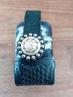 Lederen (telefoon)Hoesje met Koeienhuid, Ophalen of Verzenden, Gebruikt, Hoesje of Tasje