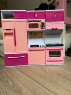 Barbie keuken, Kinderen en Baby's, Speelgoed | Poppenhuizen, Ophalen of Verzenden, Gebruikt, Toebehoren