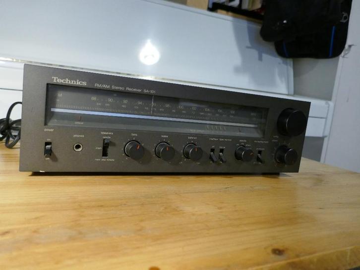 Technics SA-101 Stereo Receiver, Audio, Tv en Foto, Versterkers en Receivers, Gebruikt, Stereo, Minder dan 60 watt, Overige merken