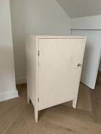 Nachtkastje bekleed met linnen, Ophalen, Gebruikt, 45 tot 65 cm, 70 cm of meer