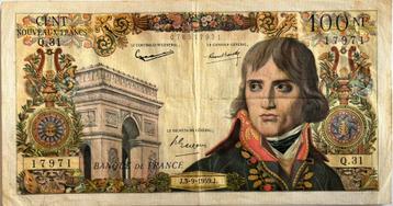 Frankrijk 100 franc 1959 Napoleon beschikbaar voor biedingen
