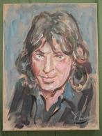 Portret Mathijs van Nieuwkerk - Olieverf, Antiek en Kunst, Verzenden