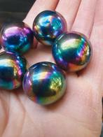 5 Magnetiet bolletjes met aangebrachte coating, Ophalen of Verzenden, Mineraal