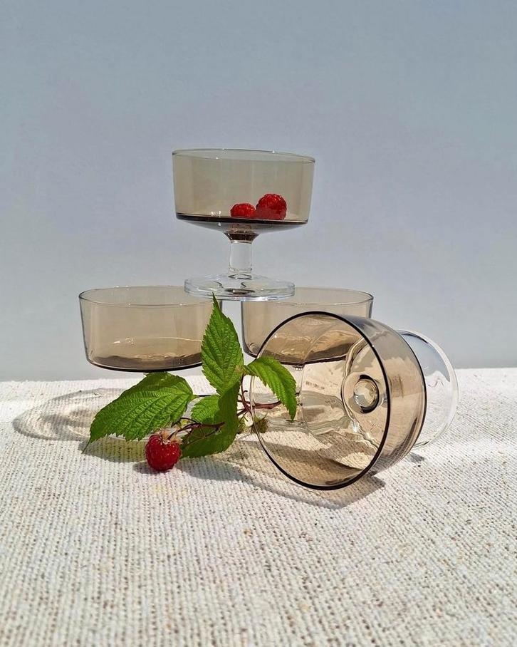 Set Luminarc FINA cocktailglas rookglas, Verzamelen, Glas en Borrelglaasjes, Zo goed als nieuw, Overige typen, Ophalen of Verzenden