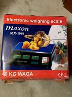 Maxon Digitale Weegschaal  MX 1040, Witgoed en Apparatuur, Weegschalen, Ophalen, 1 tot 500 gram, Overige typen, 10 tot 50 kg