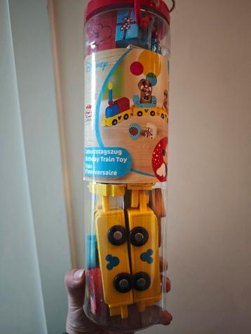 Disney Mickey & Friends verjaardagstrein hout, nieuw! beschikbaar voor biedingen