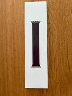 Originele Apple Watch 45mm Dark Cherry Braided Solo Loop, Bandje, Apple Watch ⌚️, 45mm, Ophalen of Verzenden