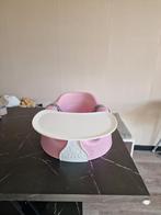 Bumbo Floor Seat Roze met Blad, Ophalen, Gebruikt, Gordel(s)