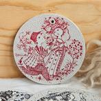 Nymolle Wiinblad rond wandbordje Juni, Ophalen of Verzenden