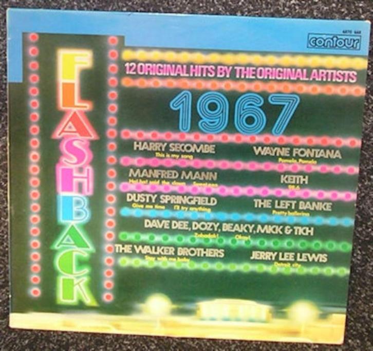 Flasback 1969 – Diverse Artiesten 1967 LP1629, Cd's en Dvd's, Vinyl | Overige Vinyl, Overige formaten, Ophalen of Verzenden