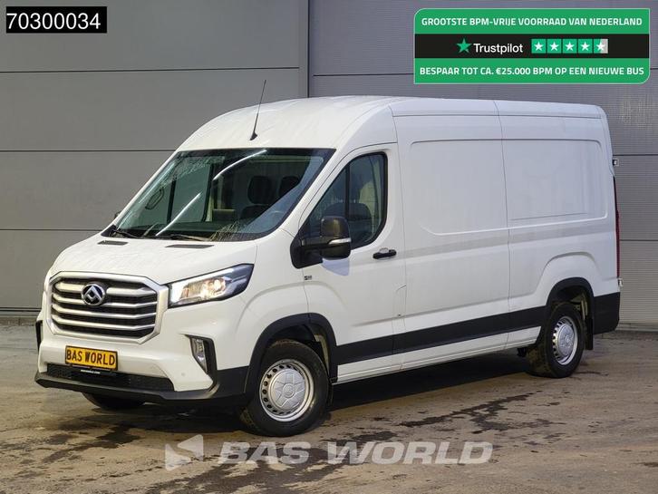 Maxus Deliver 9 L3H2 Airco Cruise Camera Parkeersensoren 10-, Auto's, Bestelauto's, Bedrijf, Te koop, Achteruitrijcamera, Airconditioning